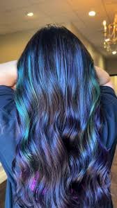 Oil Slick Hair Coloring