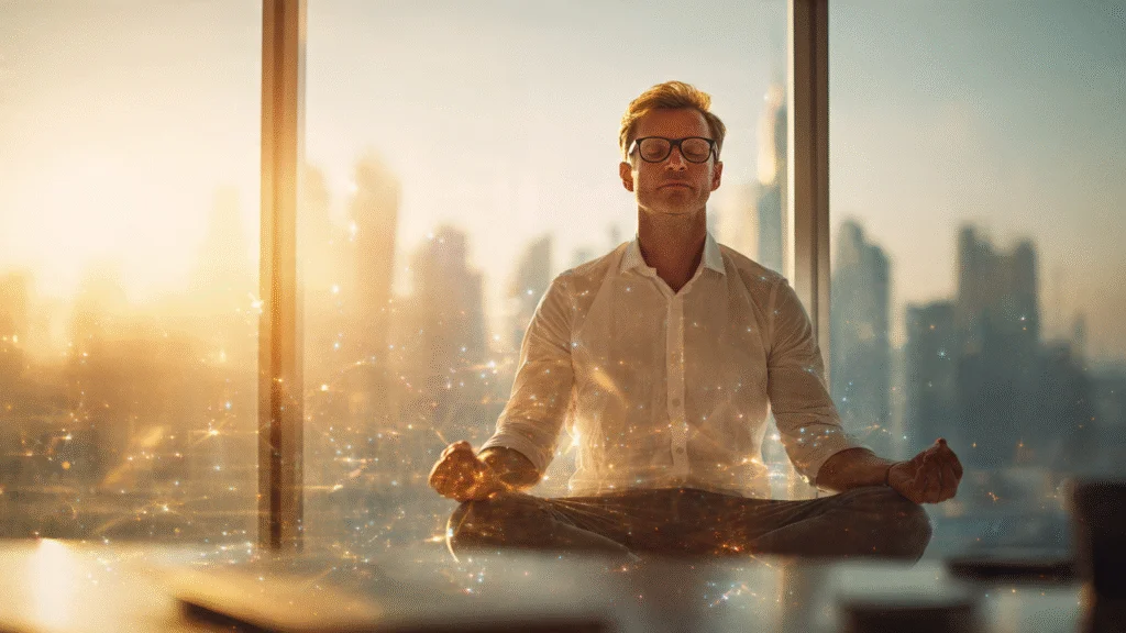 Alex Charfen, Billionaire, Meditates